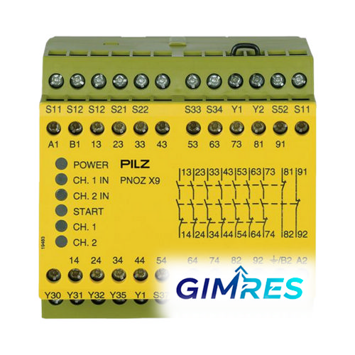 Pilz 774609 PNOZ X9 24VAC 24VDC 7n/o 2 n/c 2so
