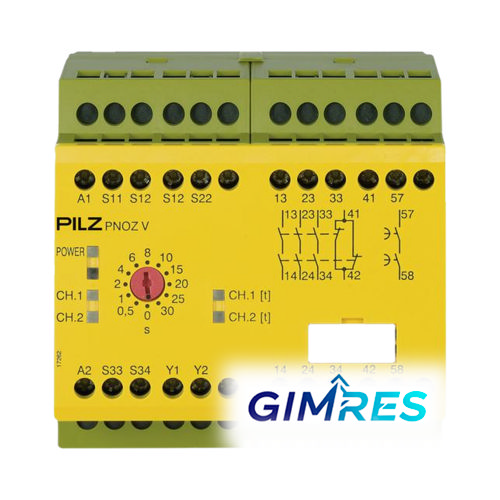 Pilz 774790 PNOZ V 30s 24VDC 3n/o 1n/c 1n/o t