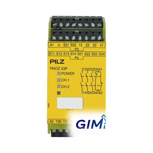 Pilz 777313 PNOZ X3P 24-240VACDC 3n/o 1n/c 1so