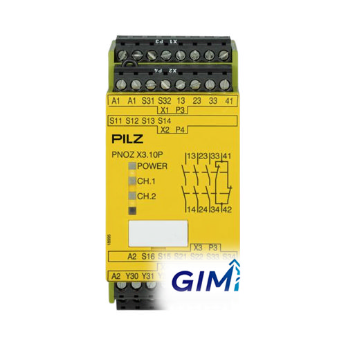 Pilz 777314 PNOZ X3.10P 24VACDC 3n/o 1n/c 1so