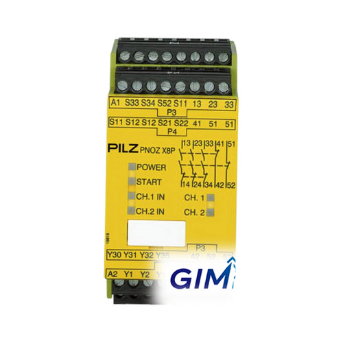 Pilz 777760 PNOZ X8P 24 VDC 3n/o 2n/c 2so